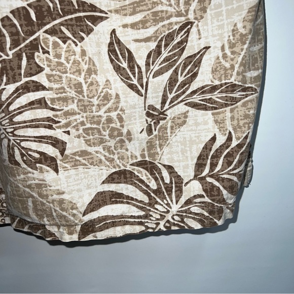 Columbia Shirt Adult Extra Large Multicolor Short Sleeve Cotton Hawaiian Mens - Picture 15 of 16